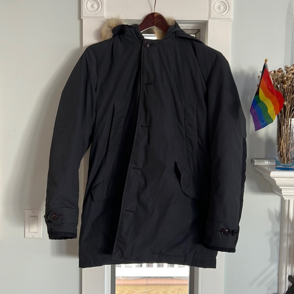 Woolrich Big Puffer Coat with fur lined hood